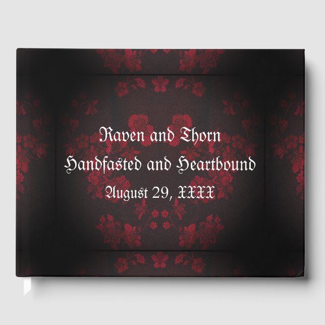 Externa handfixen/Bröllop Suite Gästböcker (Framsida)