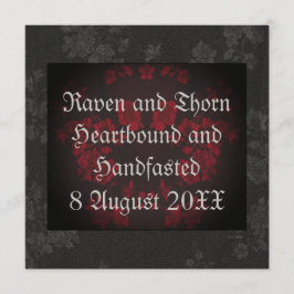 Externa handfixen/Bröllop Suite Inbjudningar