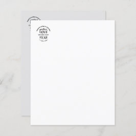 Externa Kärlek - 1 John 4:18 Scripture Quote Art