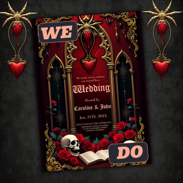 Externa kärlek i mörkrets skuggor. inbjudningar (Skapare uppladdad)