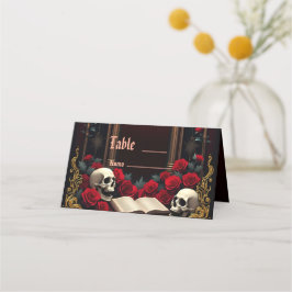 Externa kärlek i mörkrets skuggor. placeringskort