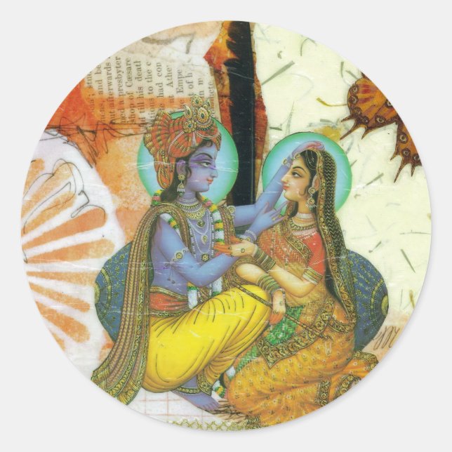 Externa Kärlek Runt Klistermärke (Framsida)