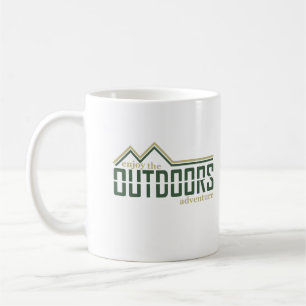 Externa kuperare äventyr kaffemugg