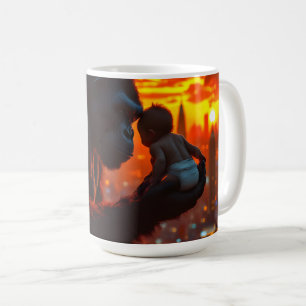 Externa obligationer i solnedgången kaffemugg