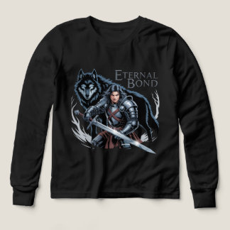 Externa obligationer - Warrior och hans Varg. T Shirt