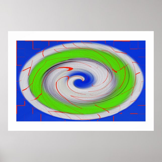 Externa ring art poster (Framsidan)