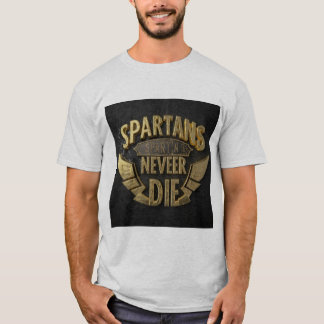 Externa spartaner i den onylderande andan T-Shirt
