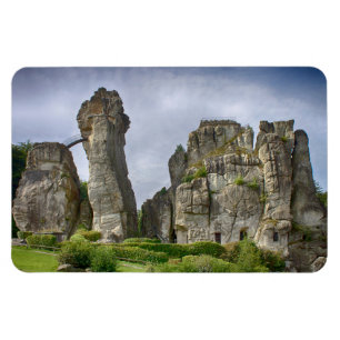 Externsteine Teutoburg Forest Tysklandare Magnet