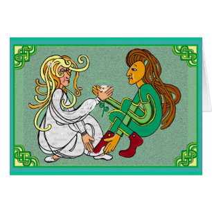 Externt kärlek handfast giftermål hälsningskort