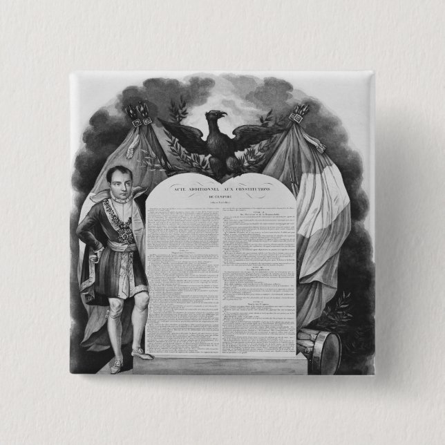 Extra agera av 22nd April 1815 Knapp (Framsida)