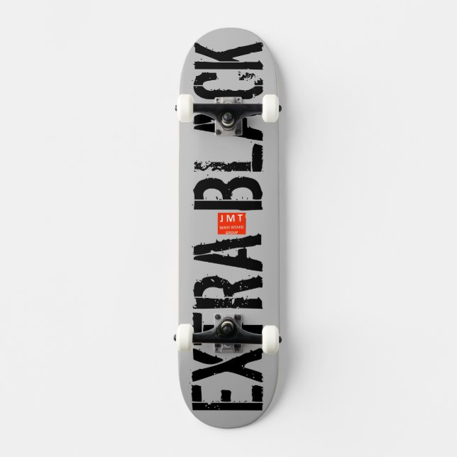 EXTRA BLACK Skateboard (Framsida)