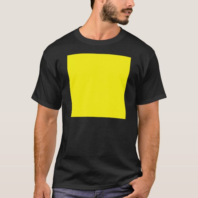 Extra Bright Yellow T Shirt (Framsida)
