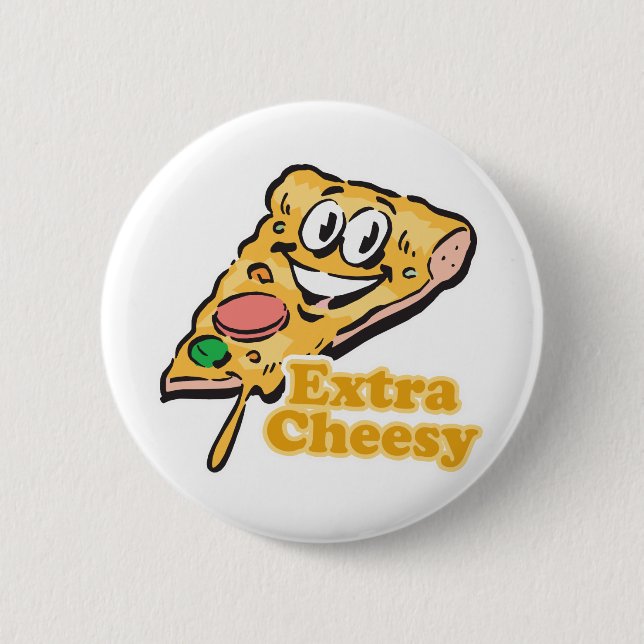 Extra cheesy pizzasbit knapp (Framsida)