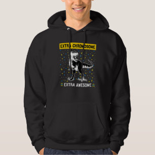 Extra Chromosoma Extra Fantastisk Dinosaur T Rex W Hoodie