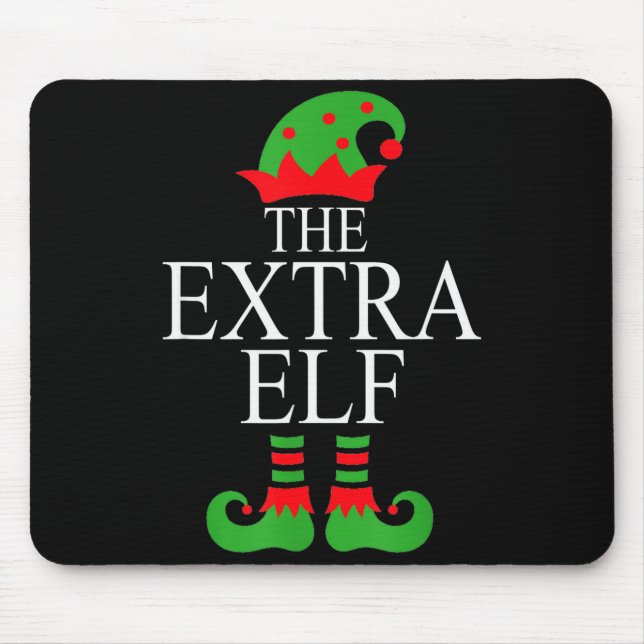 Extra Elf Family Matching Christmas Group Pajama M Musmatta (Framsidan)