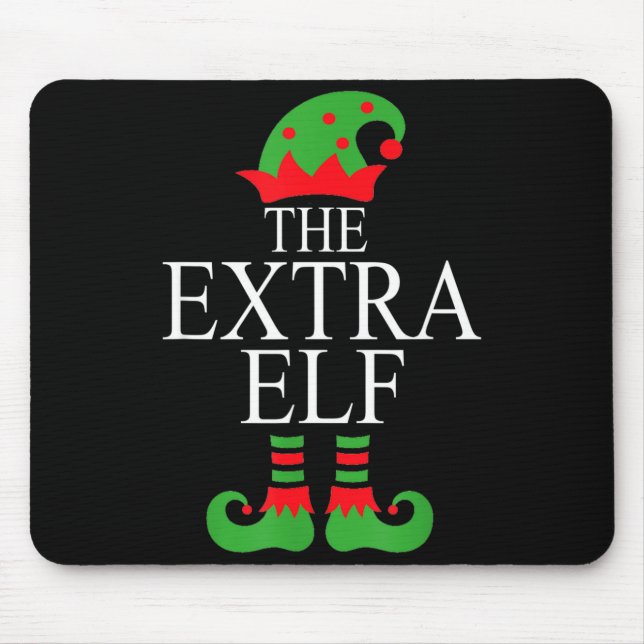 Extra Elf Family Matching Christmas Group Pajama M Musmatta (Framsidan)