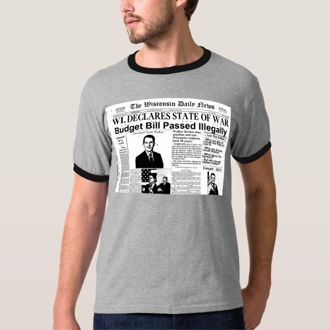 EXTRA EXTRA! T-SHIRT (Framsida)