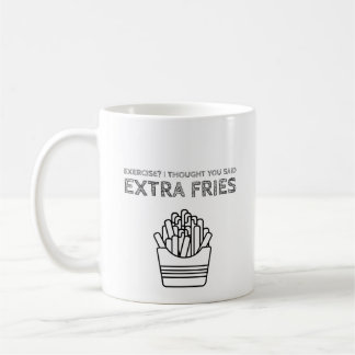 Extra Fries Kaffemugg