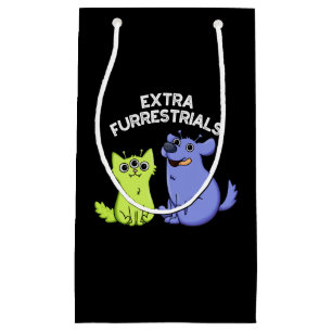Extra FurRestals Funny Alien Hårig Pun Mörk BG