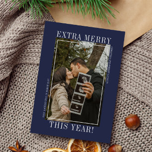Extra Glad Jul God Julsemester Bild Julkort