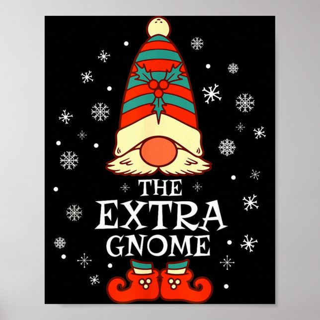Extra Gnome Xmas Family Christmas  Poster (Framsidan)