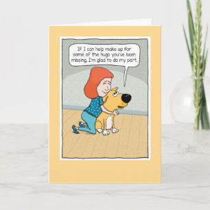 Extra Hund Hugs under Tuff Times Kort