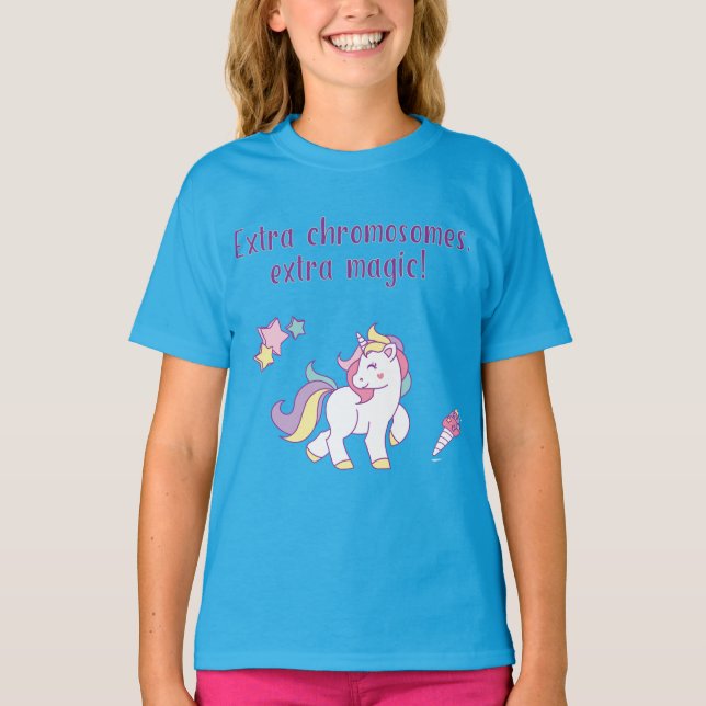 Extra kromosommagiUnicorn Tröja (Framsida)