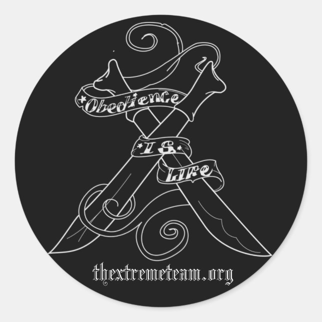 Extra lagdekal runt klistermärke (Framsida)