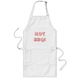 Extra långt bbq-förkläde förkläde