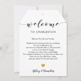 Extra Large Bröllop Välkomsthälsning Märkre, Brev 