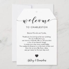 Extra Large Bröllop Välkomsthälsning Märkre, Brev 