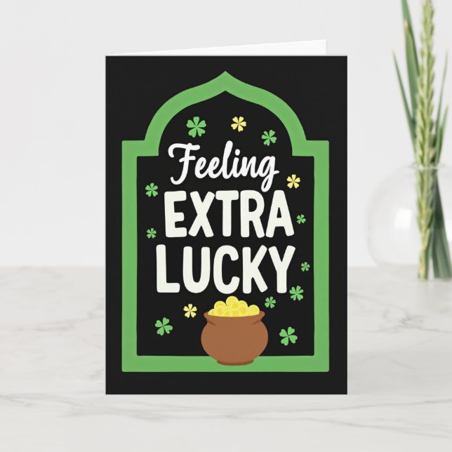 Extra Lucky Good Fortune-kort Kort (Framsida)