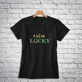 Extra Lucky Horseshoe St. Patrick's Day T Shirt