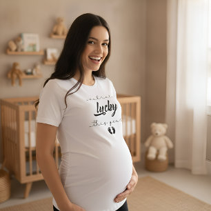 Extra Lucky Mama i år Söt Lucky Mom T Shirt