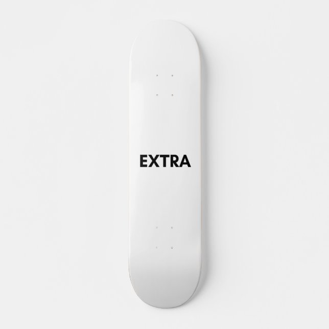 extra mini skateboard bräda 18,5 cm (Framsida)