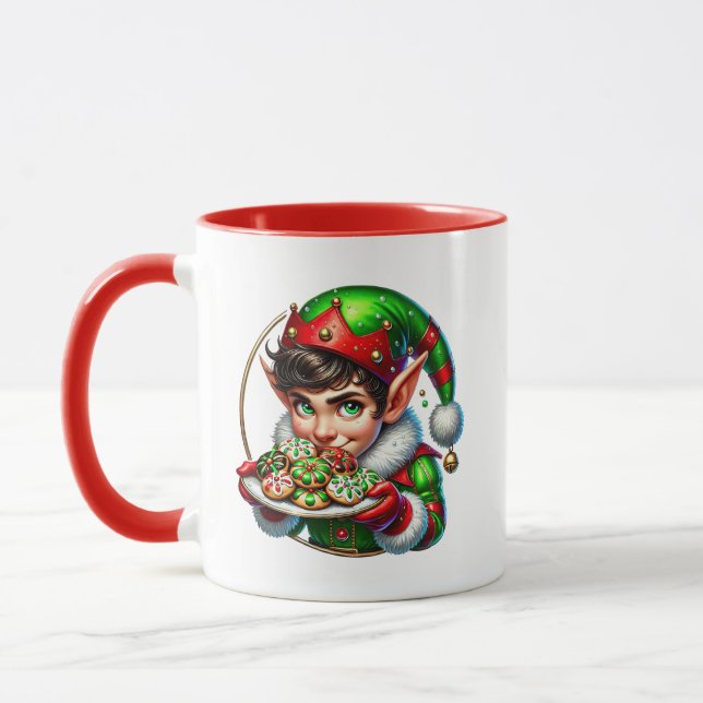 Extra monogram för julhelg mugg (Vänster)