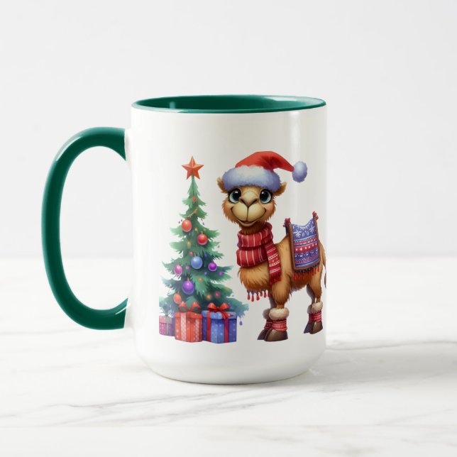 Extra monogram för julkamera mugg (Vänster)
