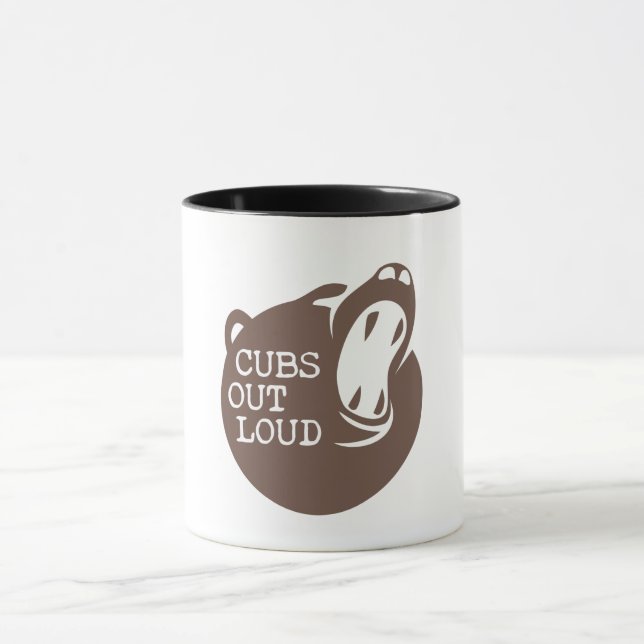 Extra mugg för kolonn-logotyp V3 (Center)