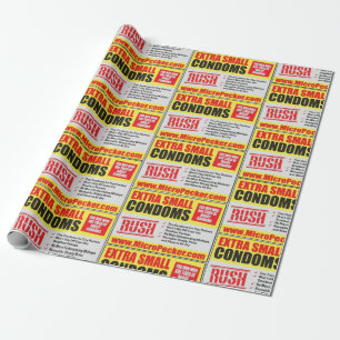 EXTRA SMÅ KONDOMER PRESENTPAPPER