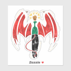 Extra-stora 14-tums x 14-tums vinylstift för Anpas Klistermärken