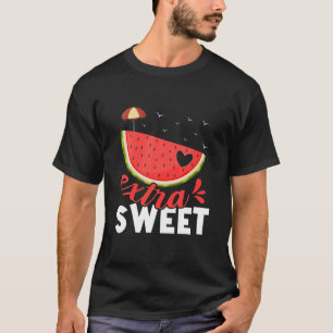 Extra Sweet Watermelon Heart T Shirt