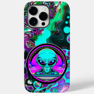 Extra Terrestrial Alien som flyger i UFO