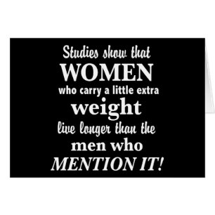 EXTRA WEIGHT rev Hälsningskort