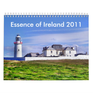 Extrakt av den Irland 2011 kalendern Kalender