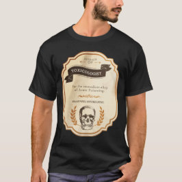 Extrakt av toxikologskjorta t shirt
