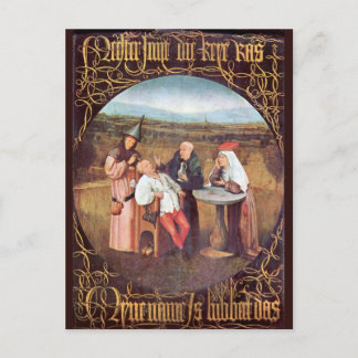 Extraktion av stenen av Galenhet Vykort