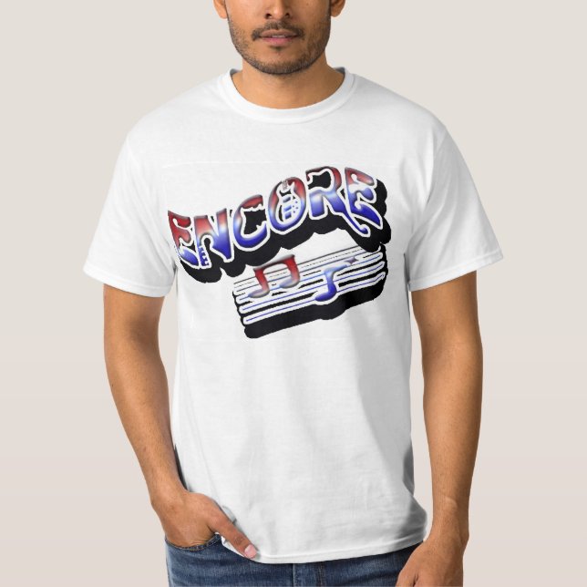 Extranummer värderar T-tröja T-shirt (Framsida)