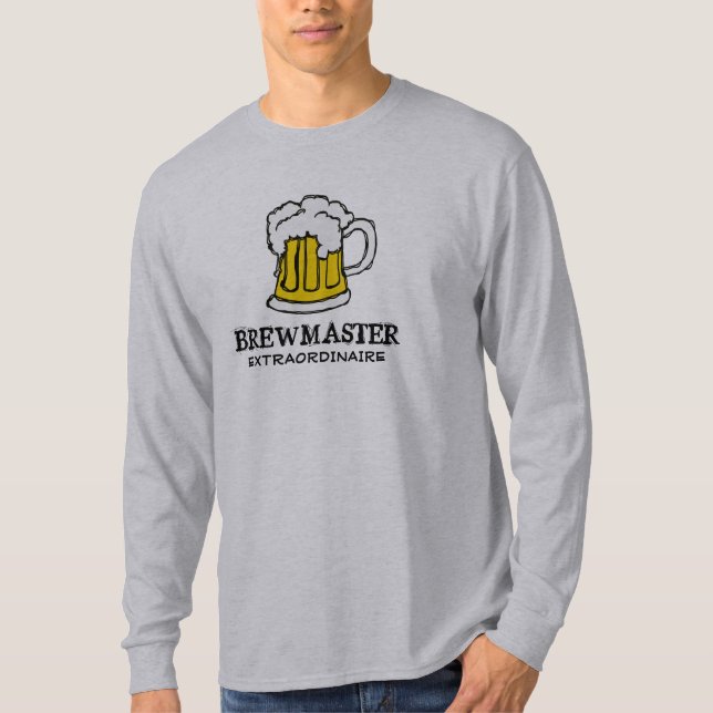 Extraordinaire Brewmaster! Tee Shirt (Framsida)