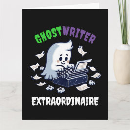 Extraordinaire Cute Ghost Ghost Kort