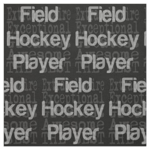 Extraordinaire fält Hockey Player Tyg